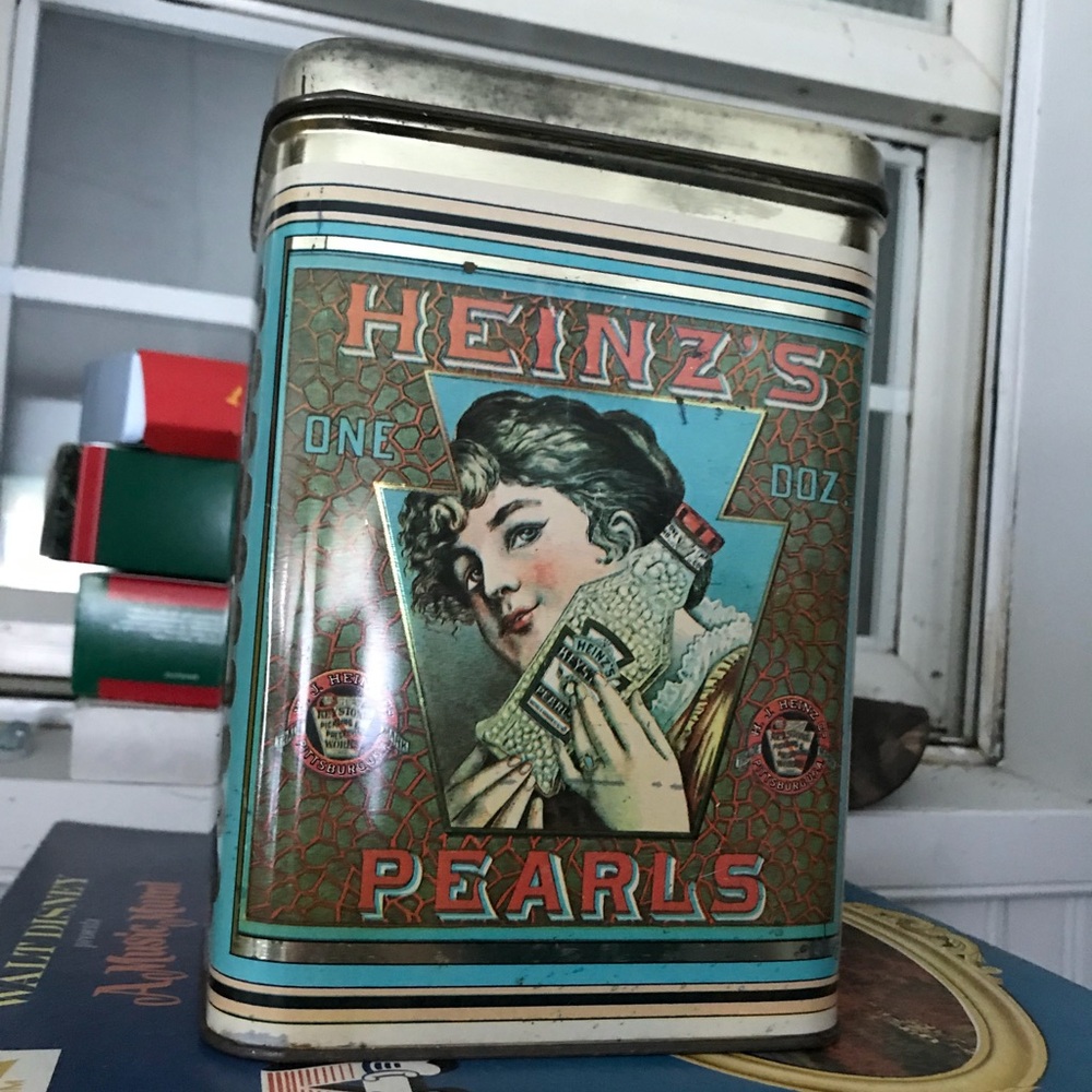1960s H E I N Z S Pearls tin